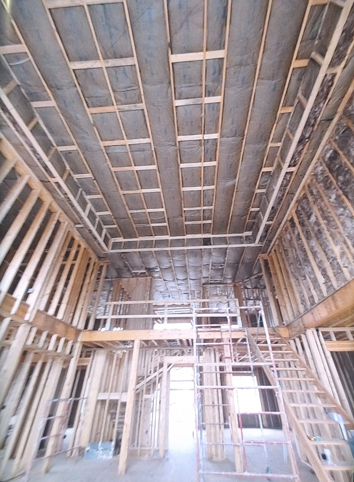 Large-scale insulation installation by CoreSeal